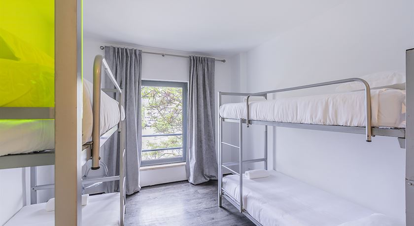 Bed in a 4-bed female dorm