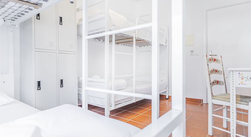 Bed in a 4-bed female dorm