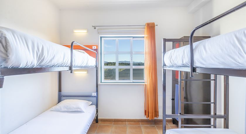 Bed in a 4-bed male dorm