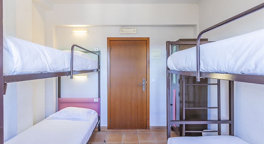 Bed in a 4-bed female dorm