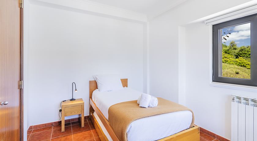 Twin room shared bathroom
