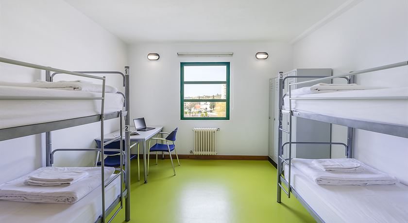 Bed in a 4-bed female dorm