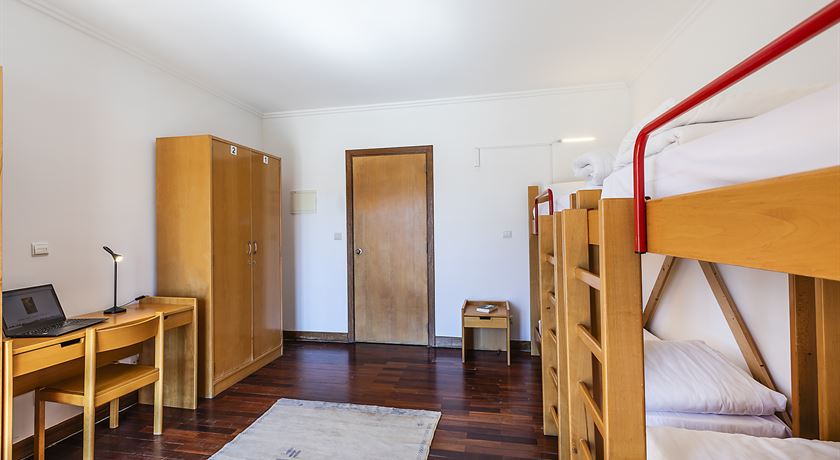 Bed in a 4-bed male dorm