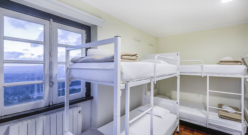Bed in a 4-bed male dorm