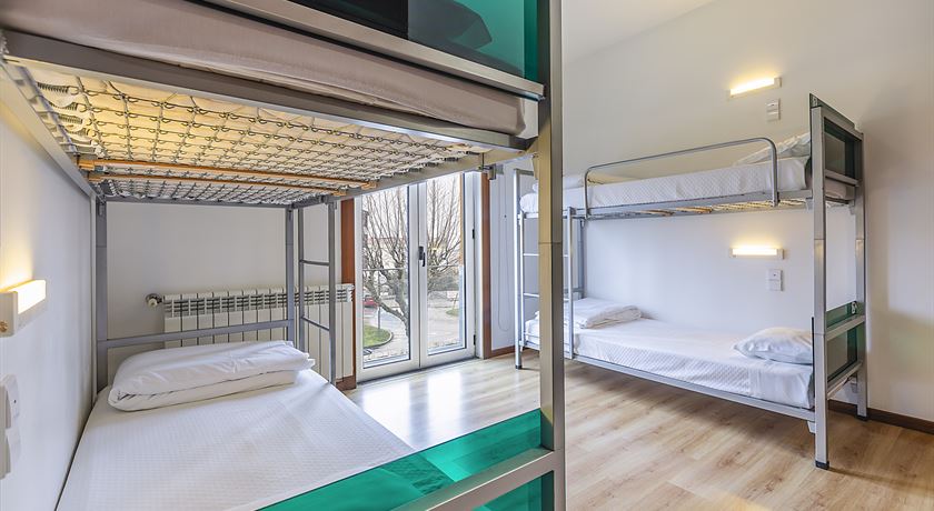 Bed in a 4-bed female dorm