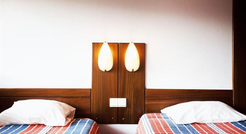 Bed in a 4-bed male dorm