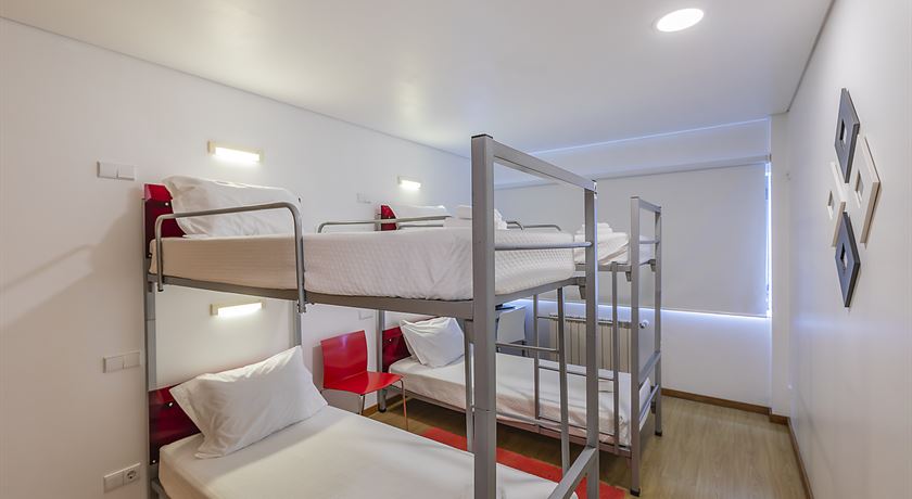 Bed in a 4-bed female dorm