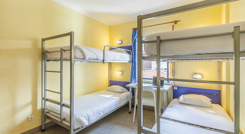 Bed in a 4-bed female dorm