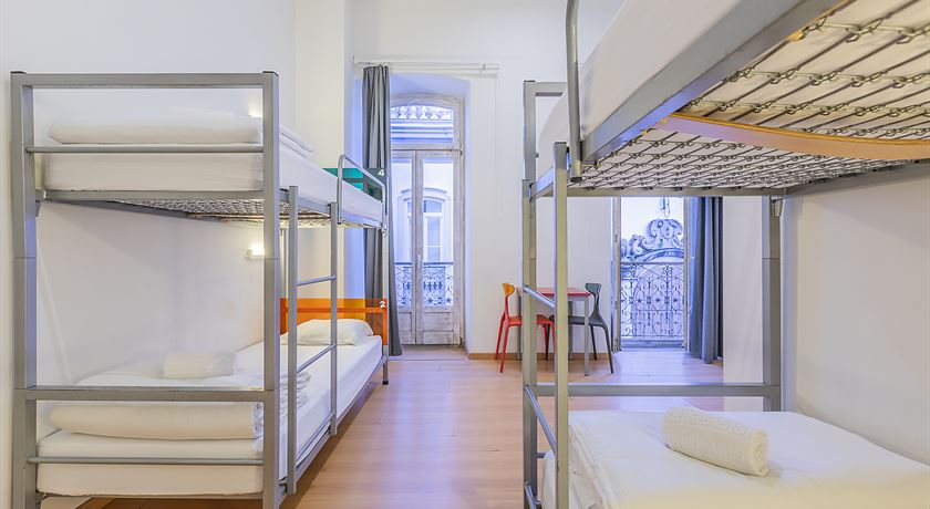 Bed in a 4-bed female dorm