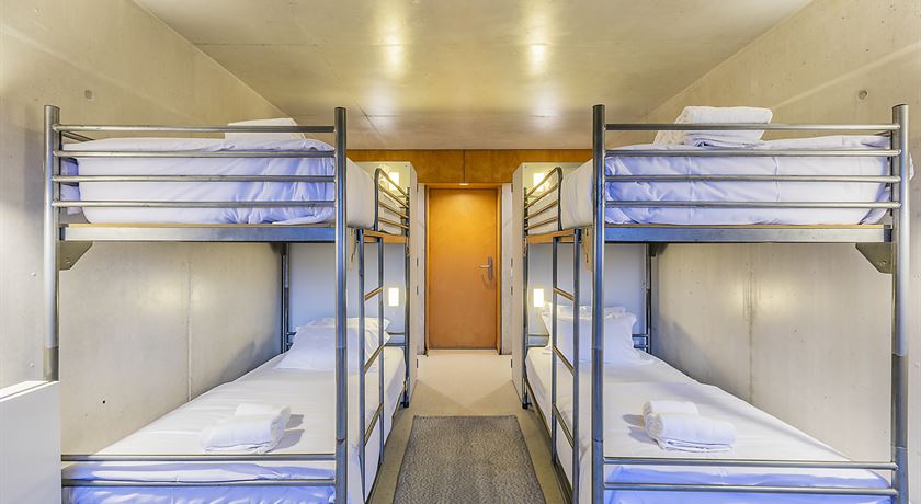 Bed in a 4-bed female dorm