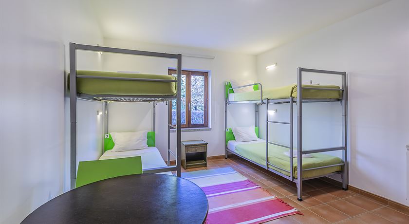 Bed in a 4-bed female dorm