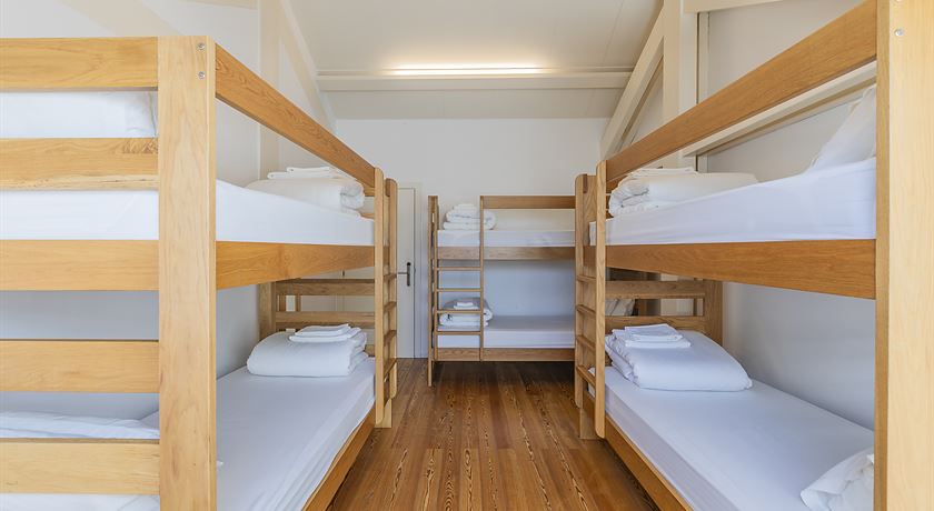 Bed in a 6-bed female dorm